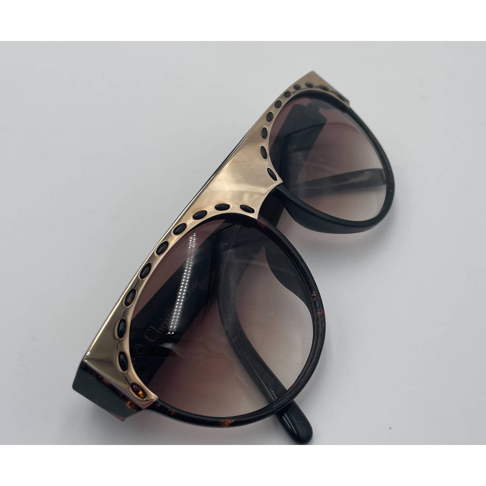 Dior Vintage Optyl Sunglasses - Le Look LLC - Authentic Pre-Loved Luxury and Vintage Fashion