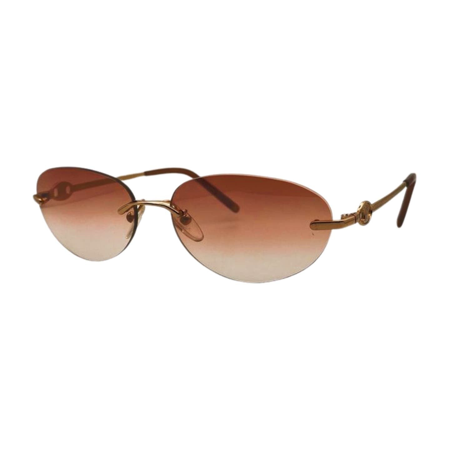 Celine Gold Triomphe Sunglasses - Le Look