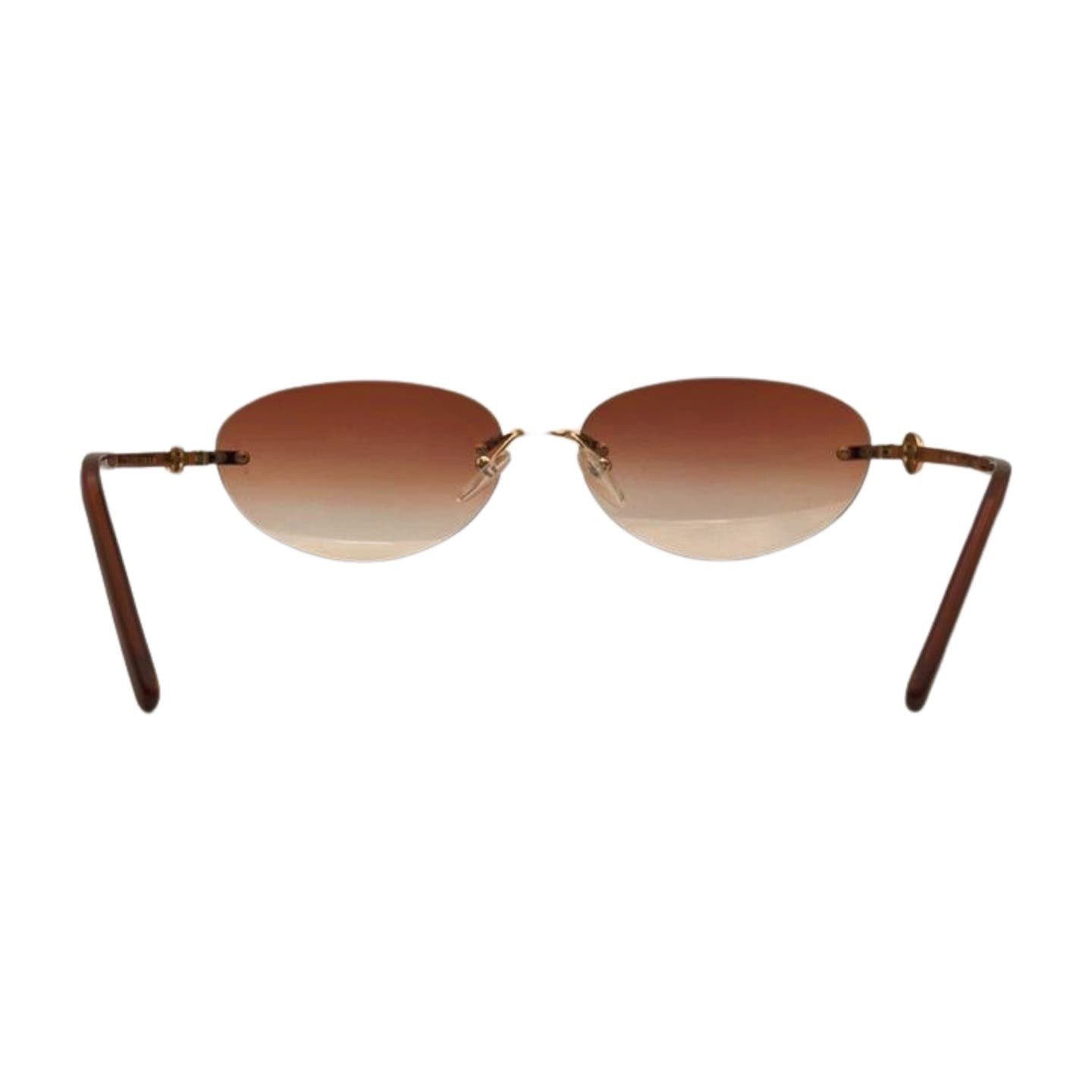 Celine Gold Triomphe Sunglasses - Le Look