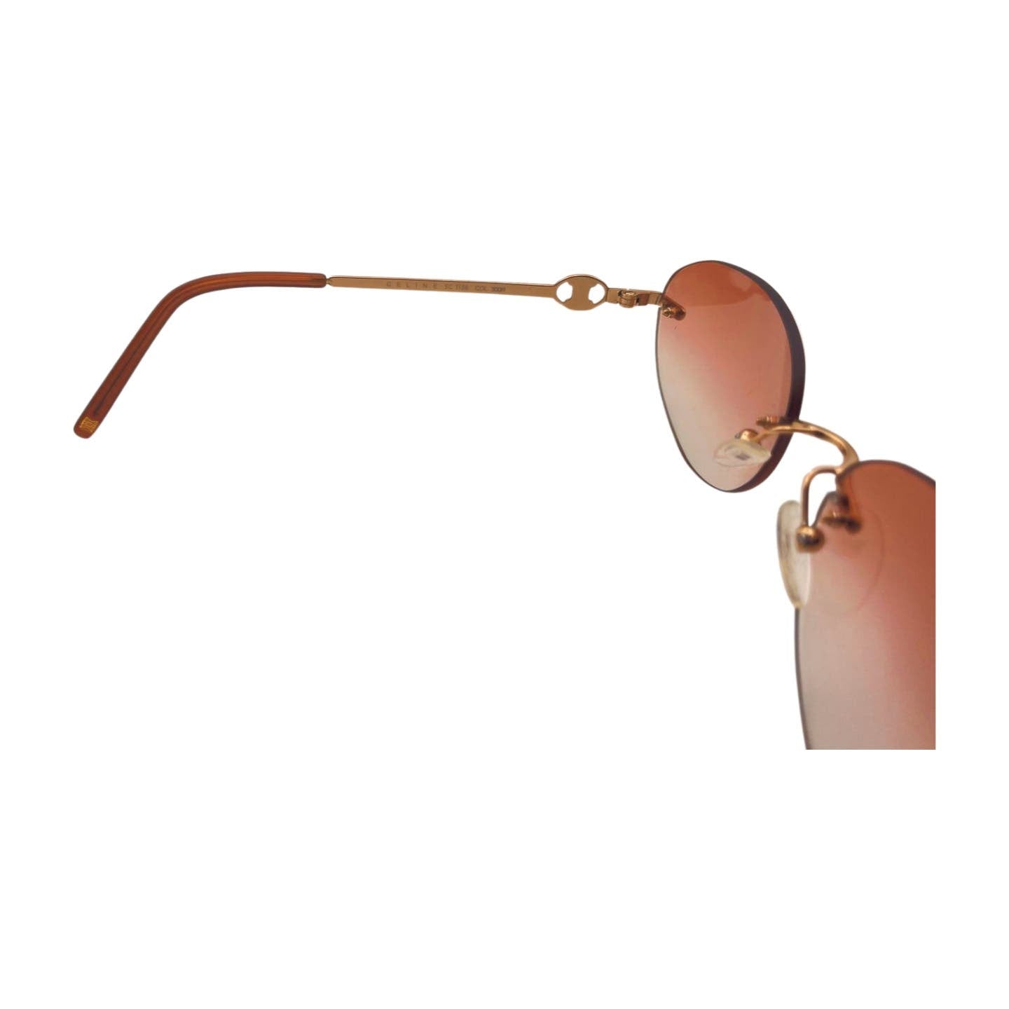 Celine Gold Triomphe Sunglasses - Le Look