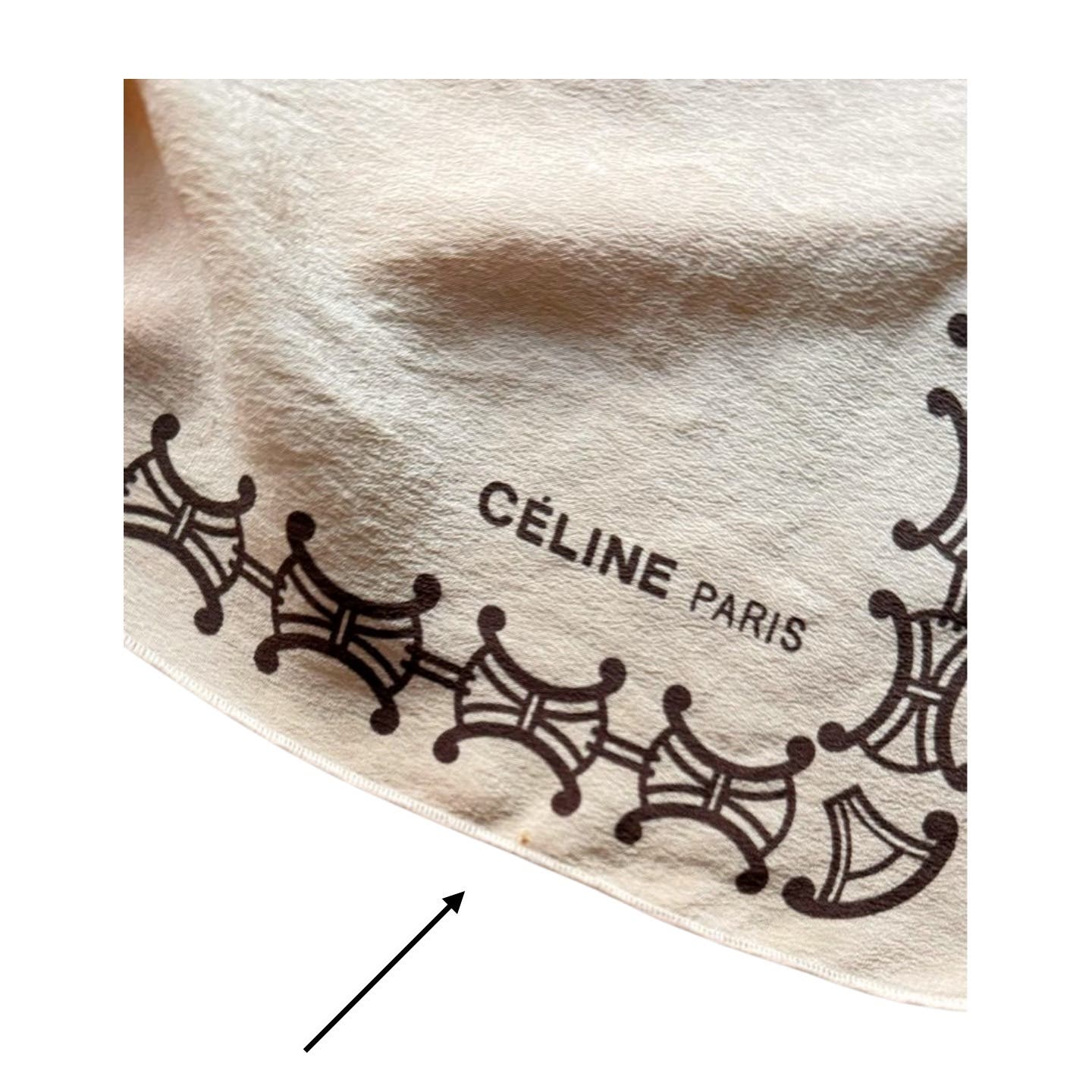 Céline Triomphe Silk Scarf - Le Look