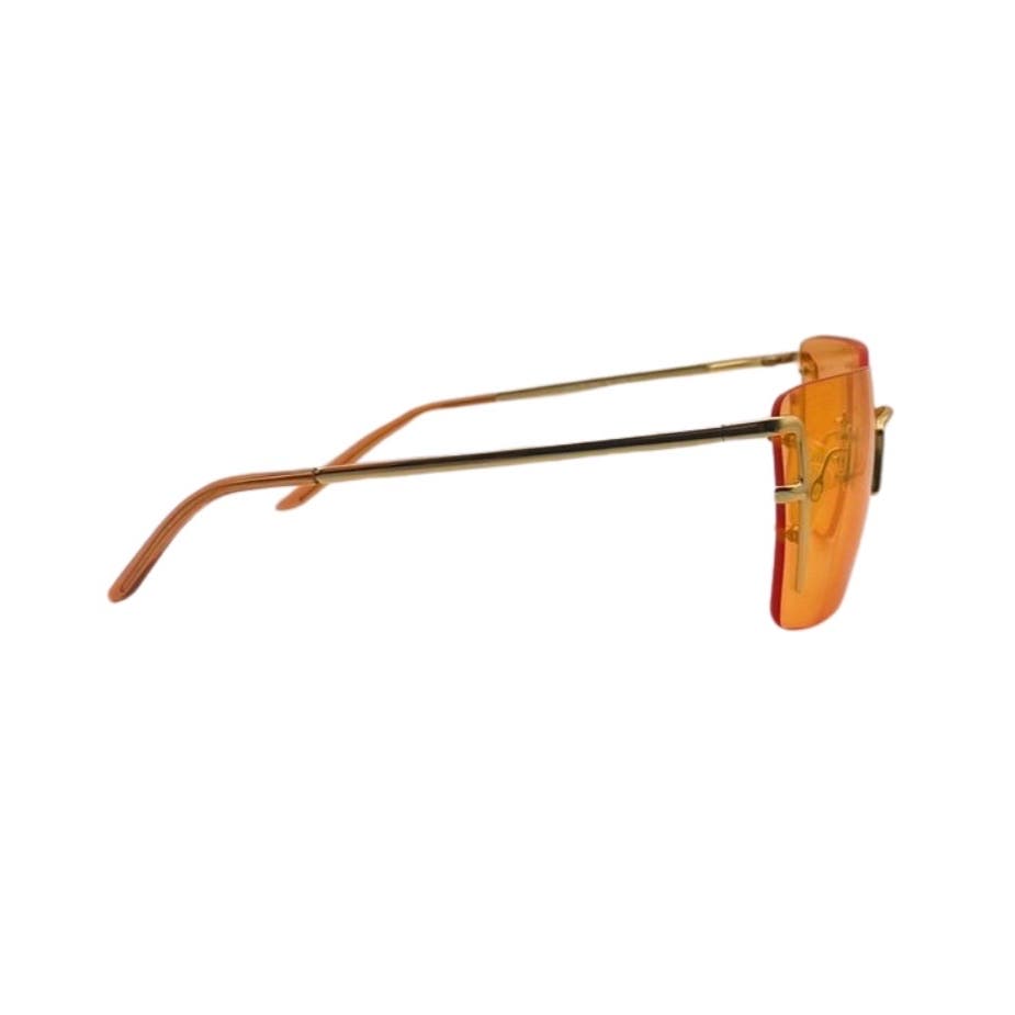 Fendi Orange Metal Sunglasses - Le Look