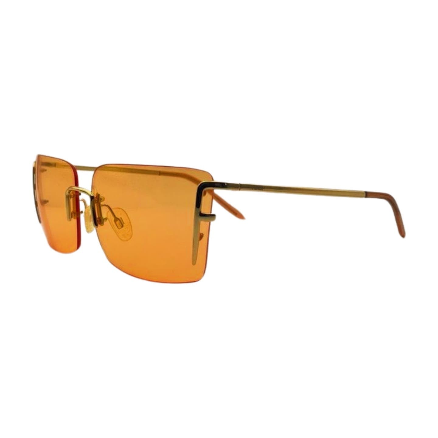 Fendi orange sunglasses hotsell