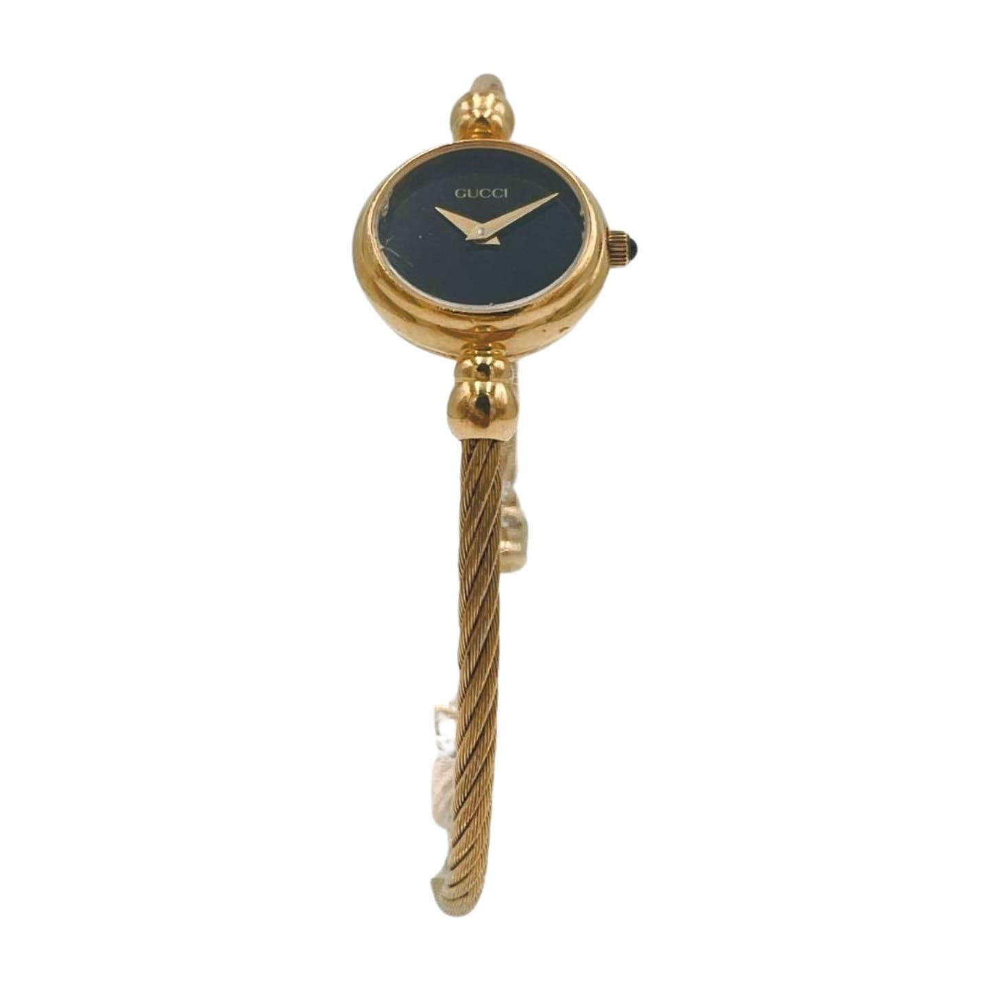 Gucci Gold Bangle Watch - Le Look