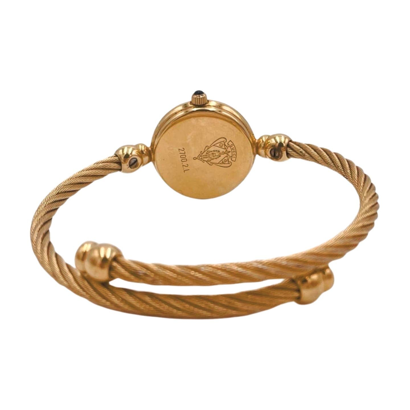 Gucci Gold Bangle Watch - Le Look