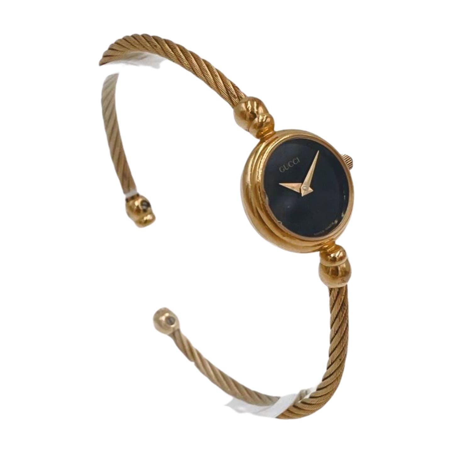 Gucci Gold Bangle Watch - Le Look