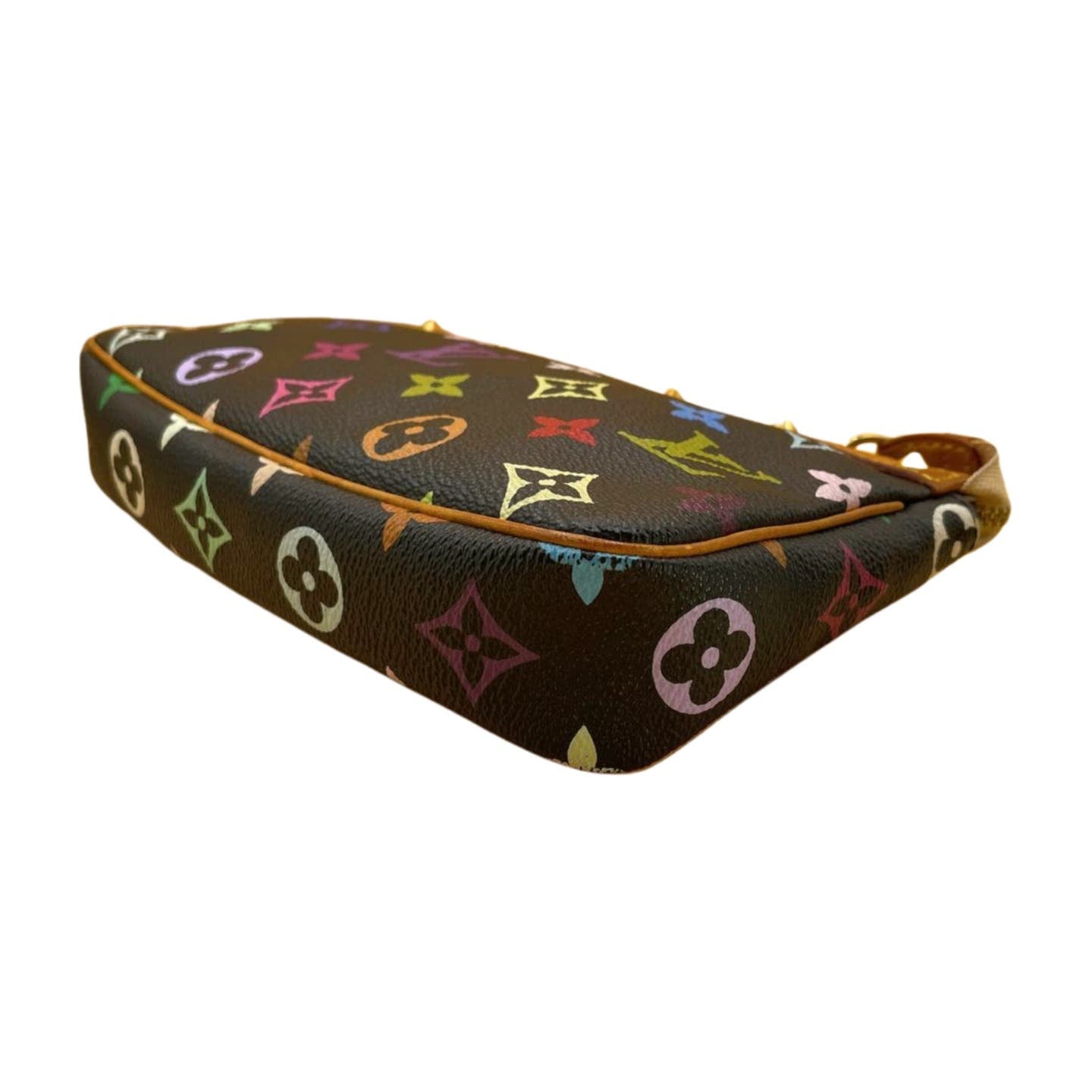 Louis Vuitton Black Multicolor Pochette - Le Look