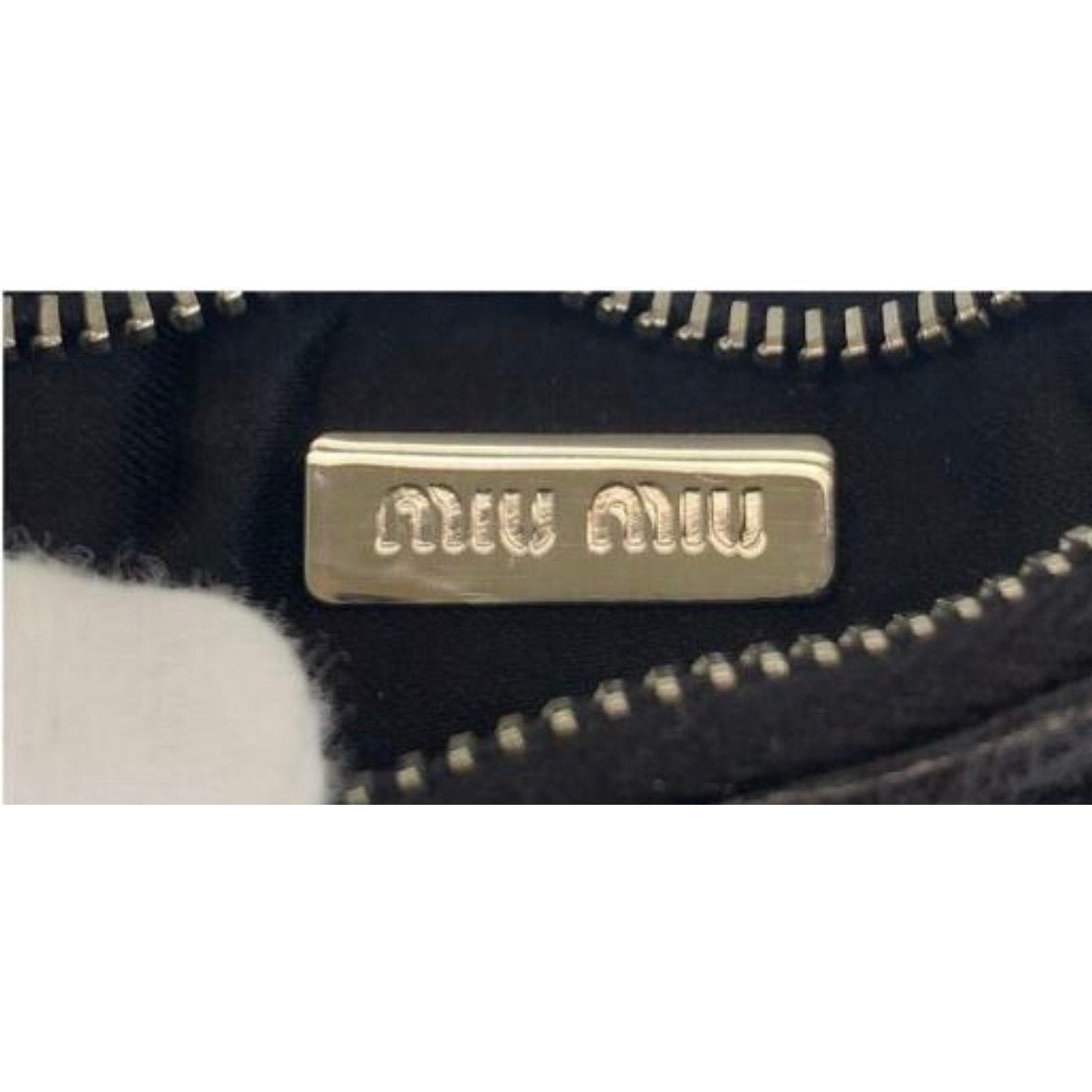 Miu Miu Matelasse Wallet Coin Purse Key Ring - Le Look