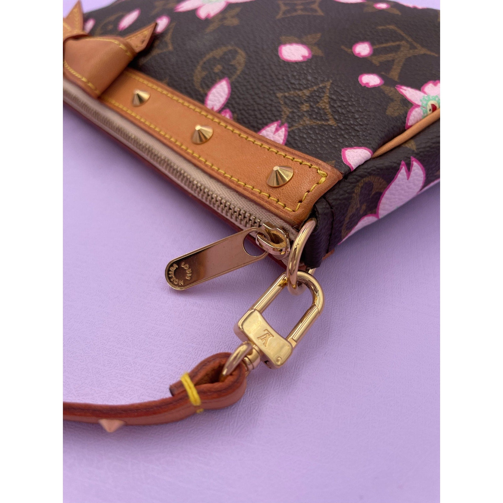 Never Worn Louis Vuitton Cherry Blossom Pochette - Le Look