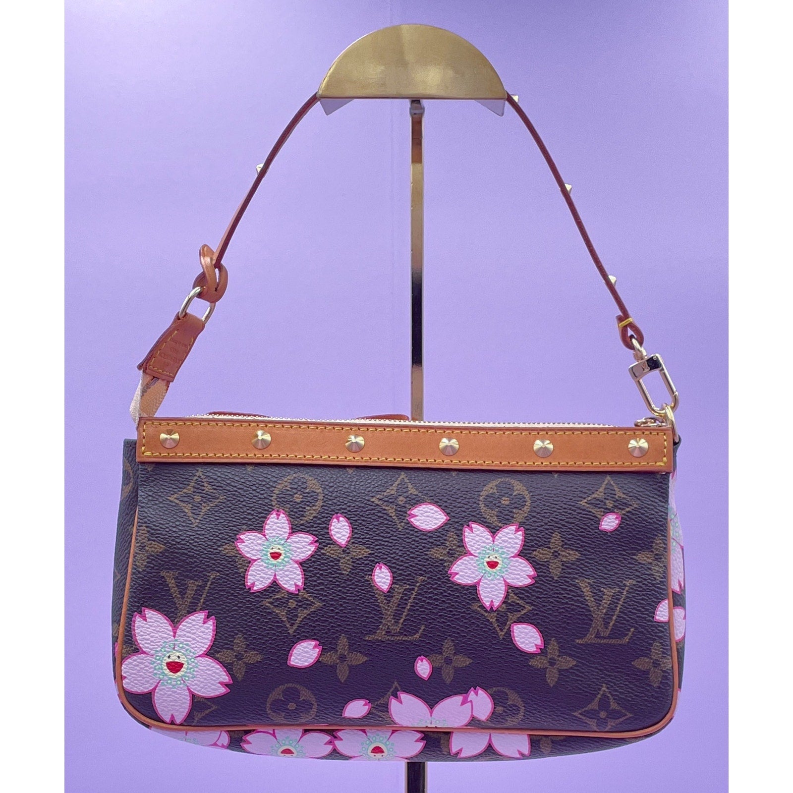 Never Worn Louis Vuitton Cherry Blossom Pochette - Le Look