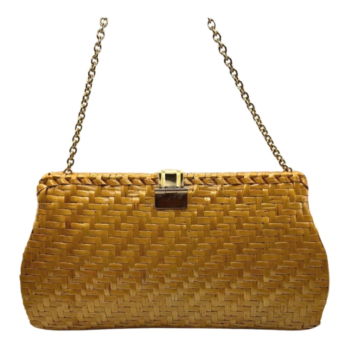 Vintage Courreges Basket Shoulder Bag - Le Look