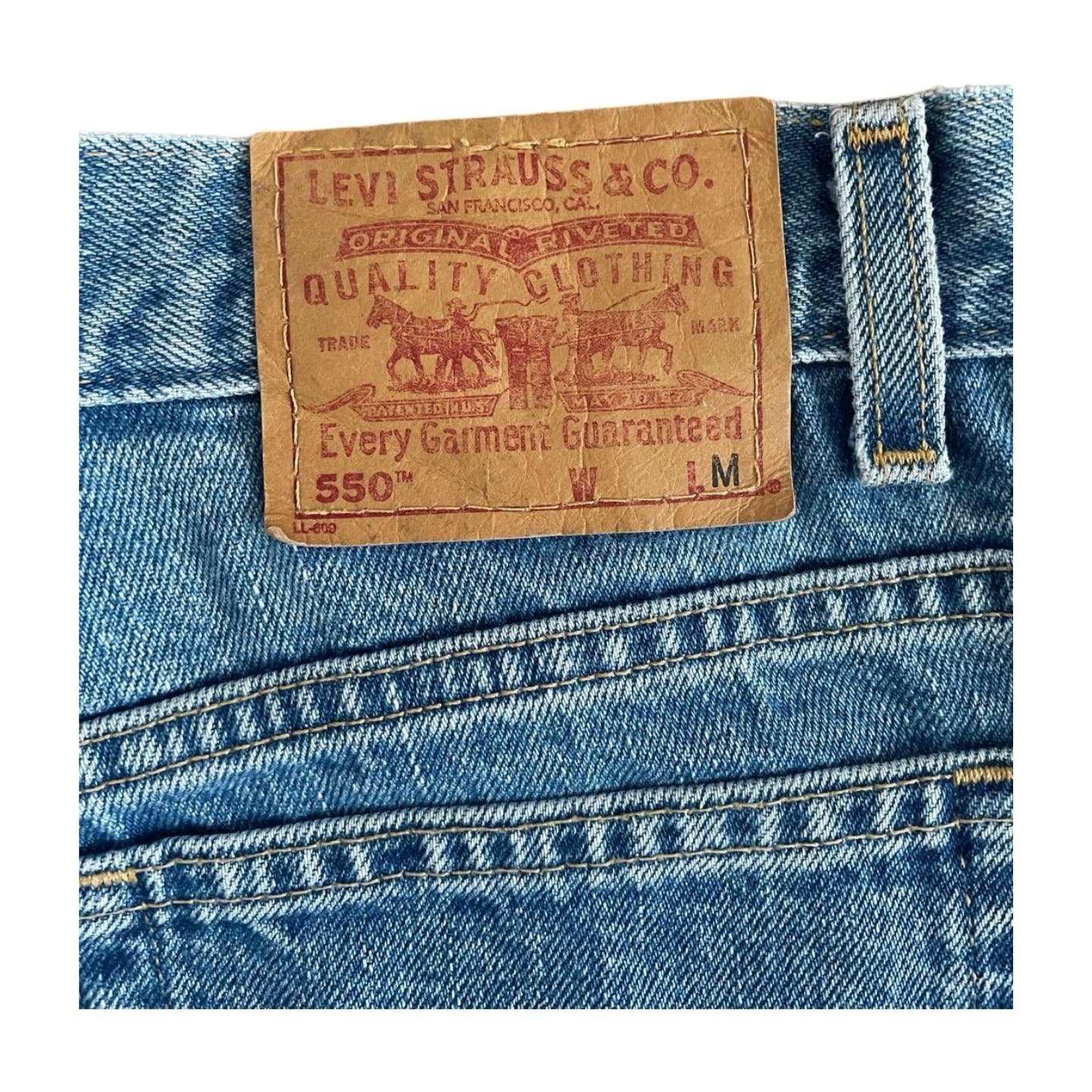 Vintage Levi’s Heart Cut Out Jeans - Le Look