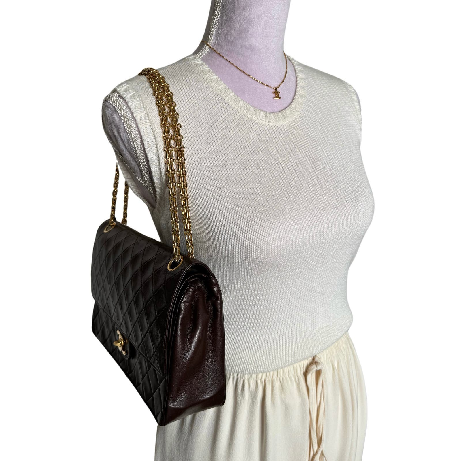 Vintage Valentino Silk Trouser - Le Look