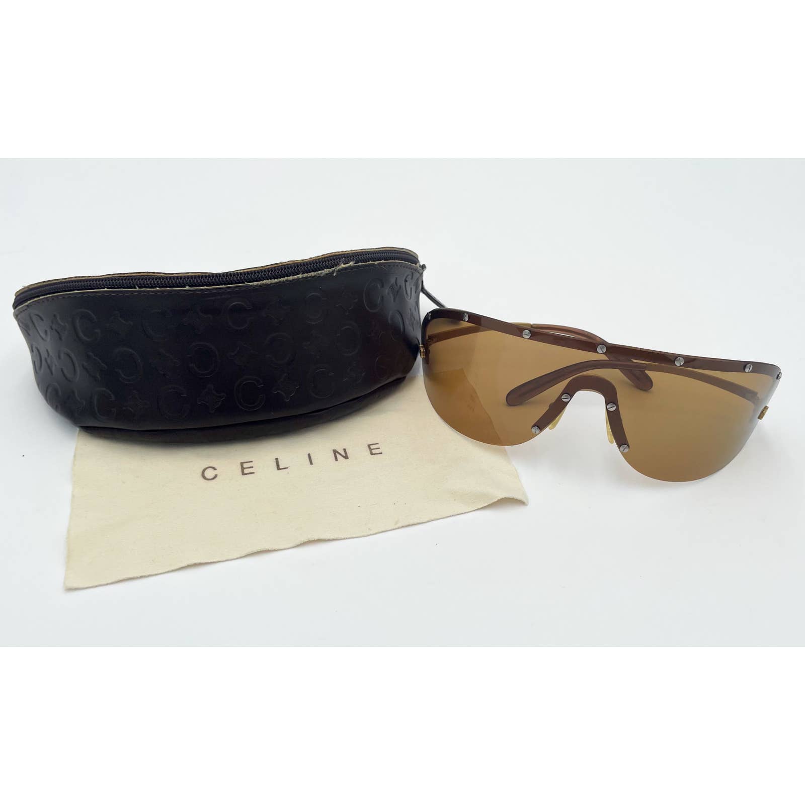 Celine Shield Sunglasses - Le Look