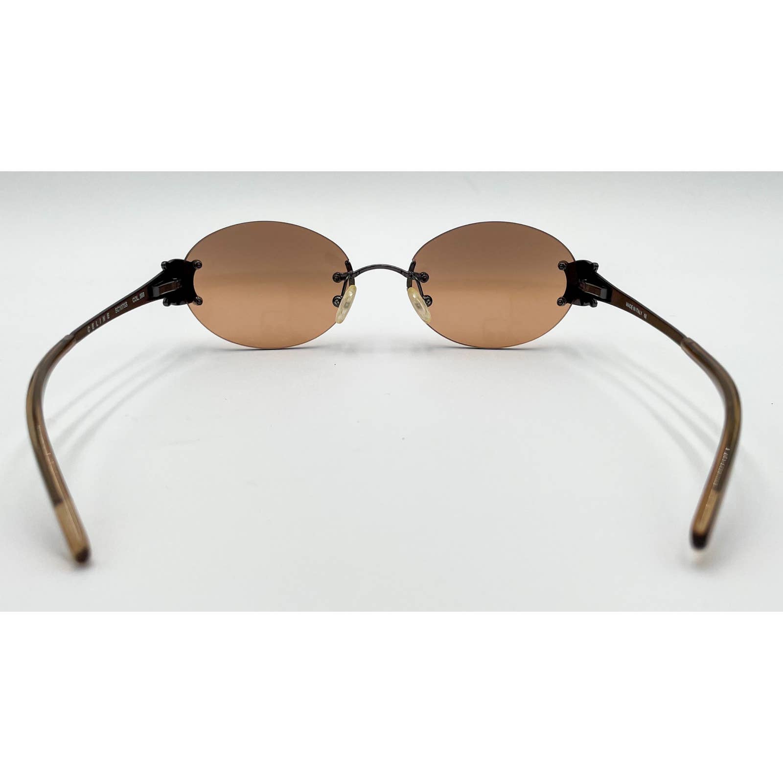 Celine Triomphe Oval Metal Sunglasses - Le Look